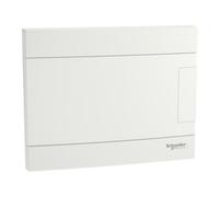 Tableau électrique encastrable Easy9 EU IP40 EZ9EU-1-8-PT-P porte blanche 1x8 Schneider
