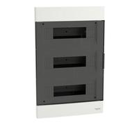 Tableau électrique encastrable Easy9 EU IP40 EZ9EU-3-12-PT-T porte transparente 3x12 Schneider