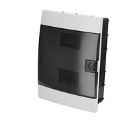 Tableau électrique - HOROZ - 16 modules - IP40 étanche - 2 rangées - Blanc