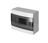 Tableau électrique - HOROZ - 1x8 modules - IP40 étanche - Porte fumée - Résistance IK08