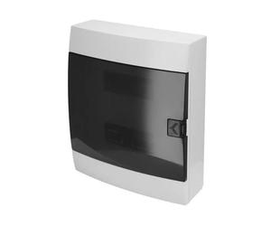 Tableau électrique - HOROZ - 24 modules - IP40 étanche - 2 rangées - Blanc