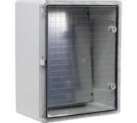 Tableau électrique plastique porte transparente 400x500x240mm IP65 PP3017