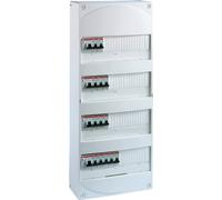 Tableau électrique pré-équipé 4 rangées 13 modules ABB