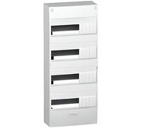Tableau électrique - SCHNEIDER - 4 rangées - 18 modules - Intérieur - Blanc