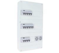 Tableau électrique - SIEMENS - 3 rangées 12 modules - 3ID 63A - Intérieur - Blanc