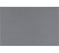 Tableau en feutre Bi-Office sans cadre 1 200 x 900 mm gris