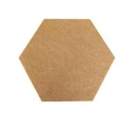 Tableau en Feutrine Felt Wall Stickers Creative Wallpapers | Aesthetic Room Decor Home Accessories Decoration Bedroom Photos Cork Board Display(Gold Bronze,5 Pieces)