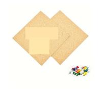 Tableau en liège, Tableau en liège auto-adhésif sans cadre, carré de 30cm/11,8 pouces, épingle d'avis Photo décorative, 2/4 pièces(2pcs)