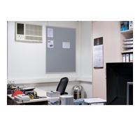 Tableau en textile X-tra!Line, 900 x 600 mm, bleu