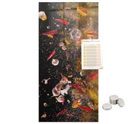 Tableau en Verre Trempé pour Réunions 60x120 Explosion de saveurs