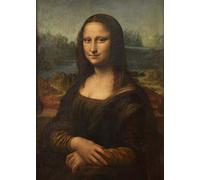 Tableau, Impression sur Toile - La Joconde Leonardo Da Vinci cm. 50x70