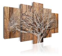 Tableau Imprimé ""Chronicle des Arbres"" 50 x 100 cm