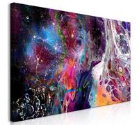 Tableau Imprimé Colourful Galaxy Wide 30 x 60 cm