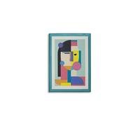 Mauro Ferretti – Tableau imprimé Picassy II – 50 x 70 cm – Multicolore – Impression encadrée