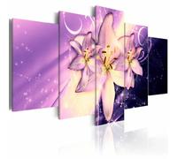 Tableau Imprimé Purple Galaxy 50 x 100 cm