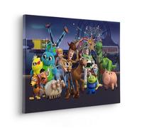 Tableau intissé - KOMAR - La Team Toy St - Multicolore - Toile intissée - Facile à accrocher