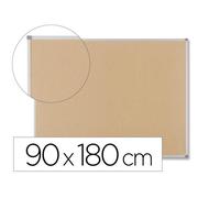 Tableau liège juvénilia cadre aluminium anodisé livré avec système d'accrochage 90x180cm