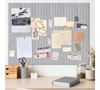 Tableau Liege Mural, 60 x 40 cm, Tableaux en Liège d'affichage décoratif en feutre avec ruban adhésif, panneau liege mural affichage photo vision board pour école, maison, cuisine, bureau