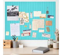 Tableau Liege Mural, 60 x 40 cm, Tableaux en Liège d'affichage décoratif en feutre avec ruban adhésif, panneau liege mural affichage photo vision board pour école, maison, cuisine, bureau