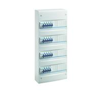 TABLEAU LOGEMENT PRÉÉQUIPÉ - À VIS - 4R 52 MODULES - 1 ID 2P 63A 30MA TYPE AC + 2 ID 2P 40A 30MA TYPE AC + 1 ID 2P 63A 30MA TYPE A + 15 DISJ. 1P+N: 7 X 16A, 7 X 20A, 1 X 32A