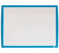 Tableau magnétique 430x585mm cadre bleu nobo 2104176