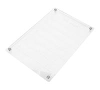 Tableau Magnétique Frigo en Acrylique Effaçable à Sec Réutilisable | Usage Maison et École, Surface Vierge pour Notes et Planning, Laisse Zéro Trace
