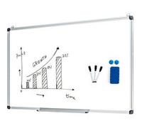 Tableau magnétique Giantex effaçable à sec 60x40 cm avec accessoires Blanc G