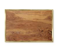 Tableau magnétique mural Bois naturel Cadre robuste 60x40 Cadre doré Tableau magnétique Tulup