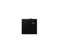 Tableau magnétique - NOBO - 360x360 mm - Surface effaçable à sec - Couleur noire - Inclus : aimants et marqueur