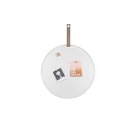 Tableau mémo fer Present Time Perky Blanc 50 cm
