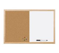 Tableau mixte, cadre en bois, (L)400 x (H)300 mm