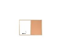 Tableau mixte, cadre en bois, (L)600 x (H)400 mm