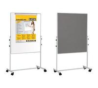 Tableau mixte mobile Duo, tableau blanc / feutre