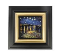 Tableau mural 18,5 x 18,5 cm Étoiles au-dessus du Rhône Vincent Van Gogh Artis Orbis
