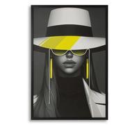 Mauro Ferretti Impression C/LED sur toile Margot multicolore 120 x 80 cm