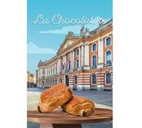 Tableau mural illustration chocolatine CEANOTHE 65x97 cm Multicolore - Fabriqué en France Multicolore G