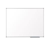 Tableau nobo blanc essence surface magnetique acier laque 600x450mm cadre aluminium