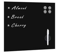 Tableau Noir Magnétique Mural Ecriture Panneau Maison Bureau Verre vidaXL