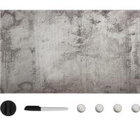 Tableau noir magnétique mural Verre 100x60 cm