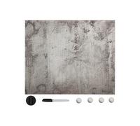 Tableau noir magnétique mural Verre 50x50 cm285388