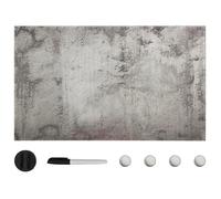 vidaXL Tableau magnétique mural verre 100x60 cm
