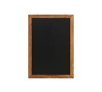 Tableau Noir Mural 50x70 cm, Cadre Bois de Pin, Ardoise pour Marqueur