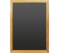 Olympia Tableau noir mural 60 x 80 cm Ardoise en mélamine cadre en bois
