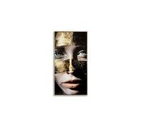 Tableau Peinture Nairobi II 52x102cm Multicolore