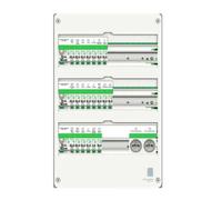 Tableau pré-équipé - Maison individuelle - 3 rangées - 18 modules - XE - Resi9 - R9HPNFC15123P - Schneider