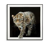 Toile décorative avec cadre Jaguar 82 x 4 x 82 cm Modèle 2