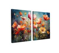 TABLEAU SUR TOILE Lot de 2