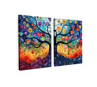 TABLEAU SUR TOILE Lot de 2