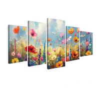 TABLEAU SUR TOILE Lot de 5