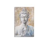 PEINTURE SUR TOILE BOUDDHA LUMIÈRE -B-